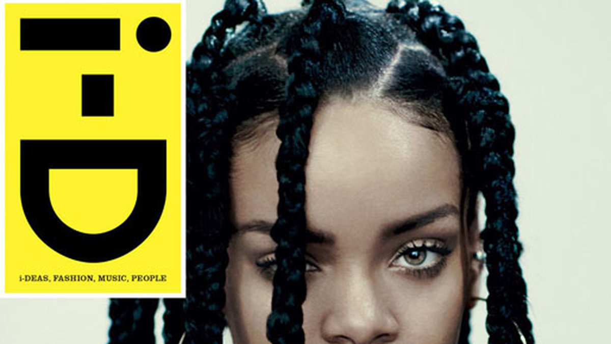 Rihanna på omslaget till i-D.